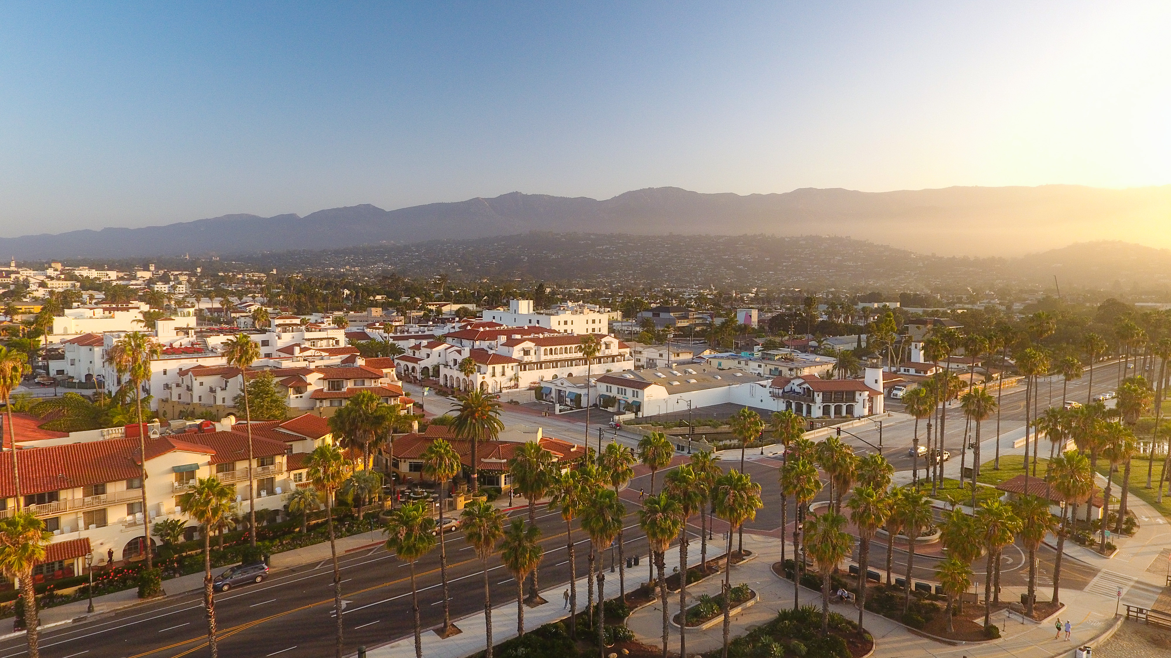 santa barbara aerial view