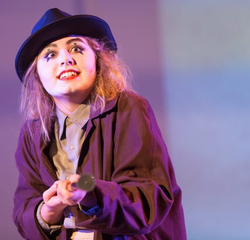 Elena White starred in "The Resistible Rise of Arturo Ui"