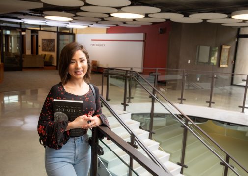 First-gen student Senaida Hernandez 